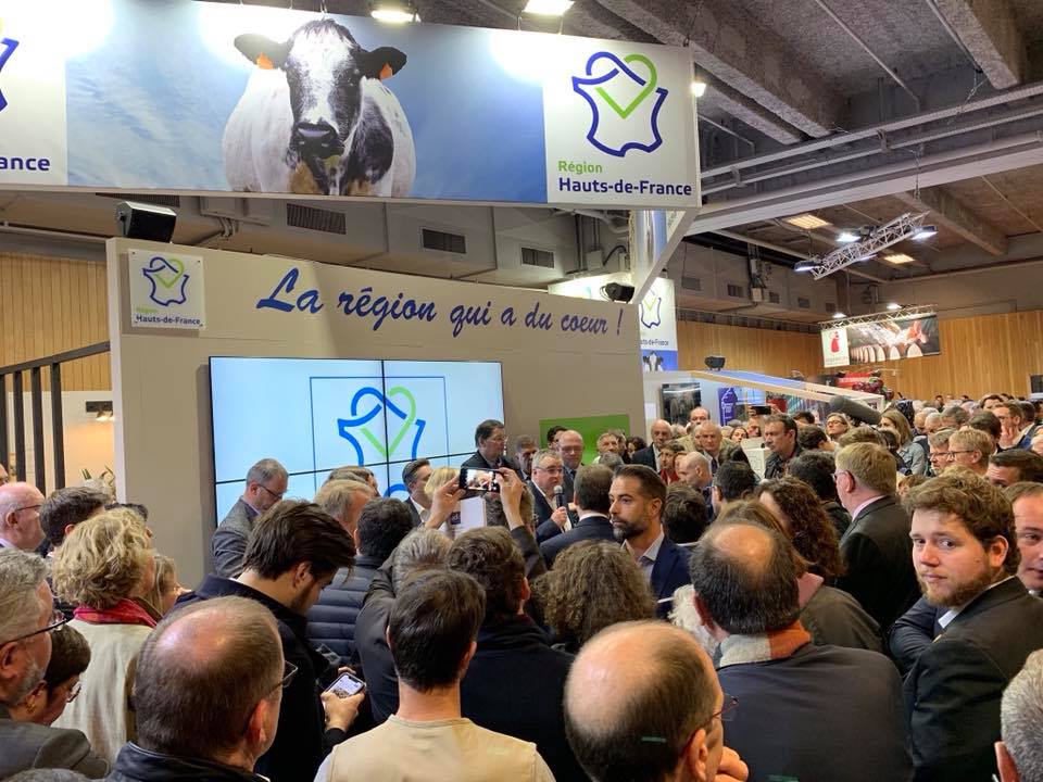 Inauguration Du Stand Des Hauts De France Au Salon De Lagriculture Isabelle Ittelet 