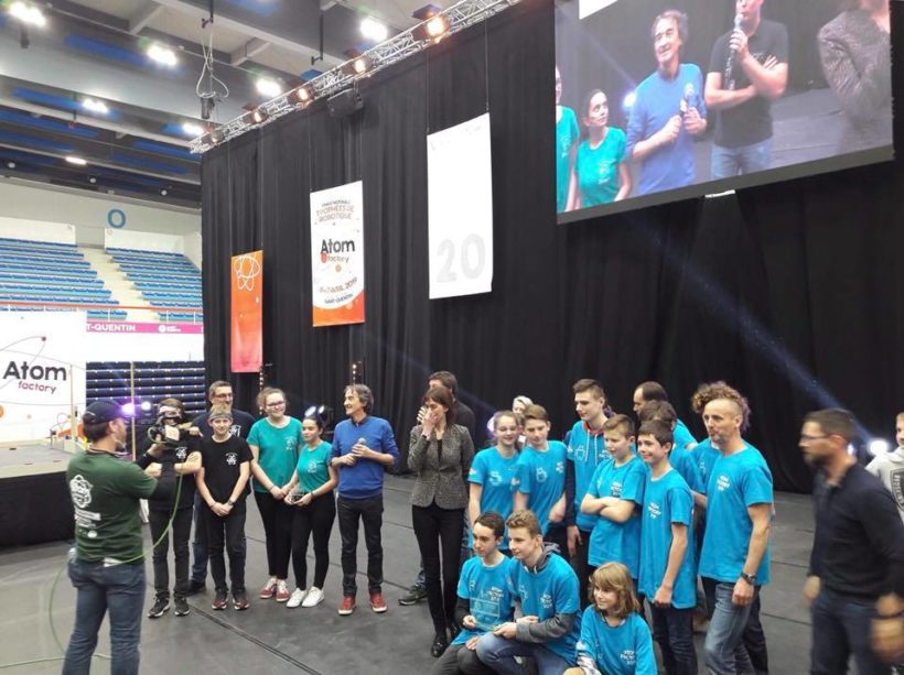 La finale nationale de robotique à Saint Quentin