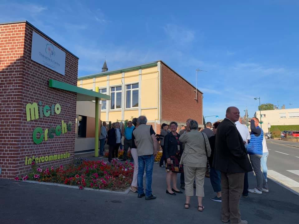 Inauguration de la micro-crèche intercommunale Pommes d’amour