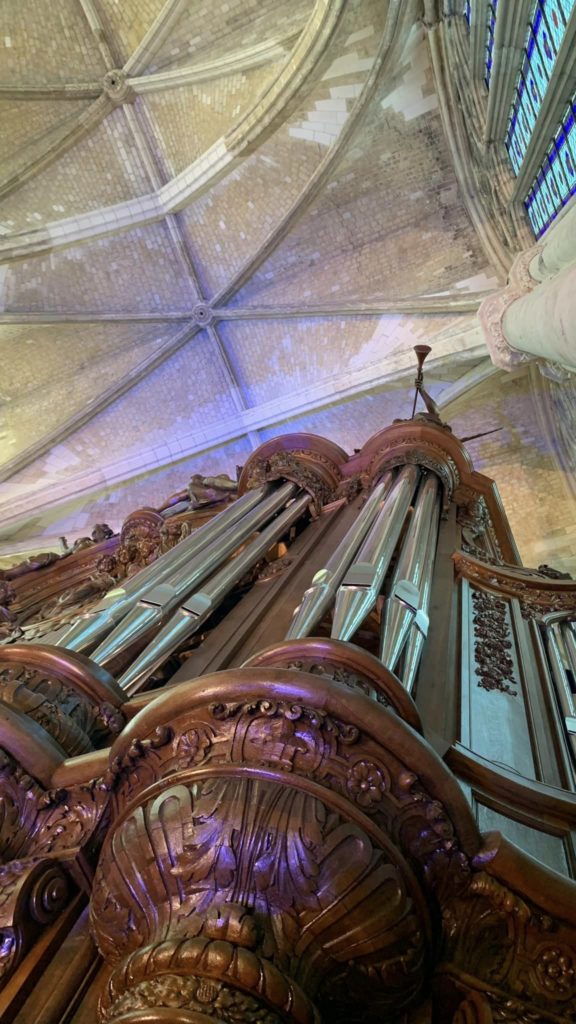 L'orgue de la basilique de Saint-Quentin