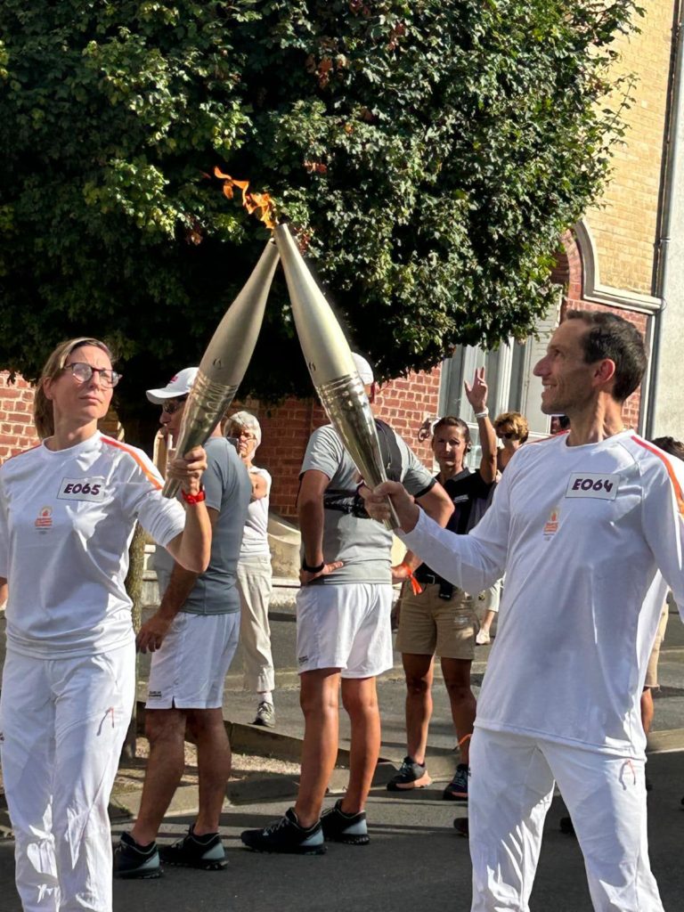 FLAMME OLYMPIQUE / Aisne / Hauts-de-France