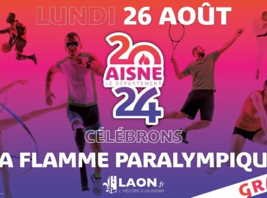 La Flamme Paralympique / Aisne