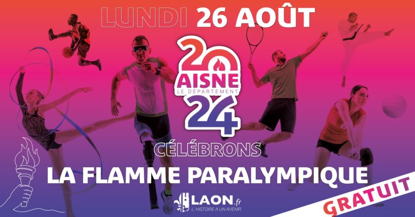 La Flamme Paralympique / Aisne